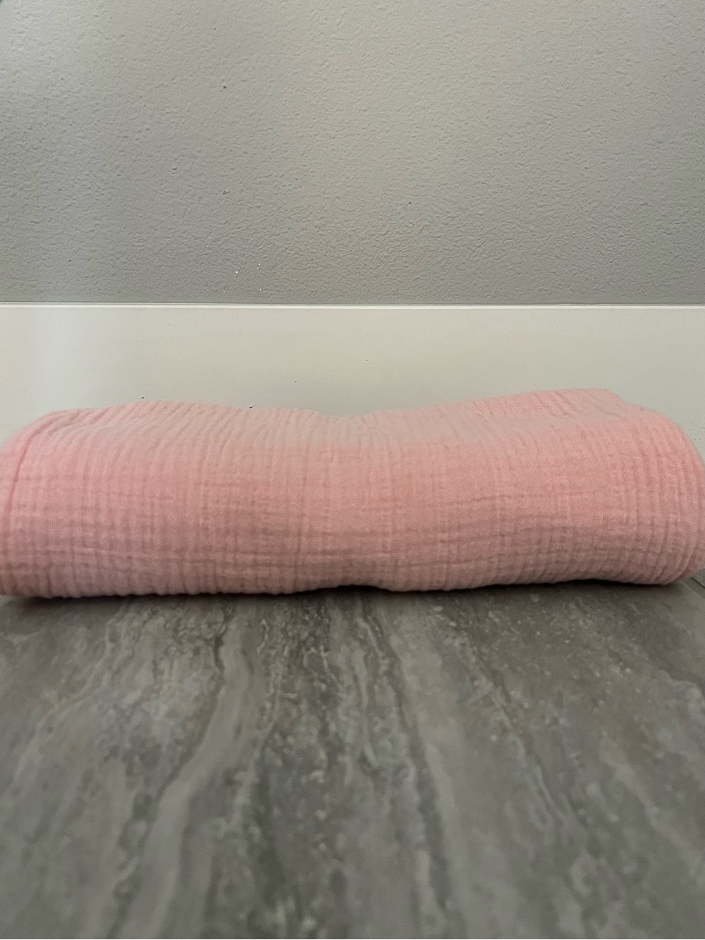 Little Unicorn - Soft Pink Muslin Blanket - Like New (Used Only a Few Times) 🎀